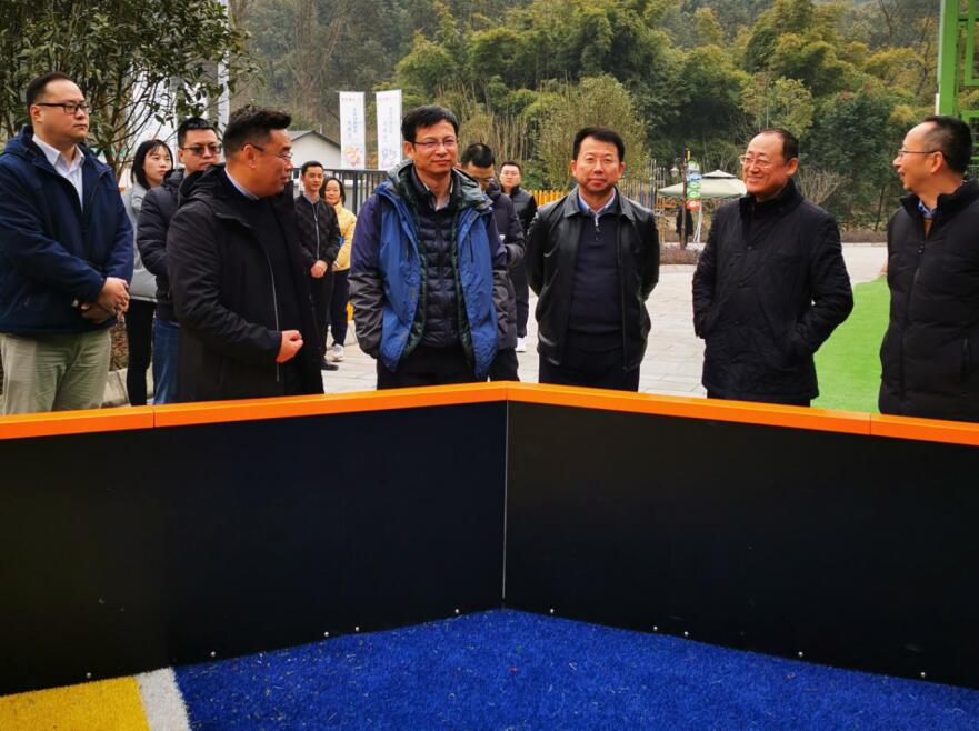 GCGC黄金城委薛东兵副主任赴金龙长城景区督导督察安全工作
