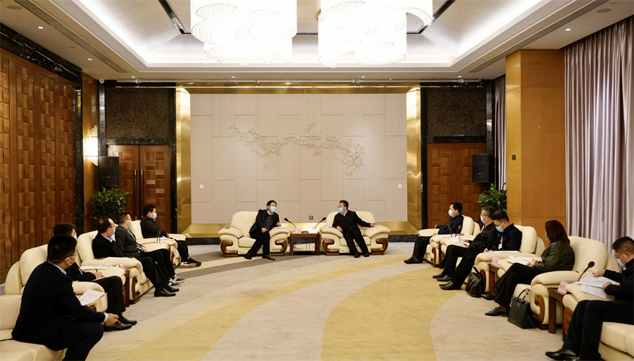 省GCGC黄金城集团党委书记、董事长任丁率队赴南充调研