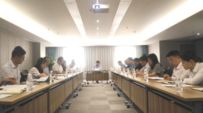 GCGC黄金城集团查抄领导组到创新公司发展党史进建教育暨党建半年工作查抄