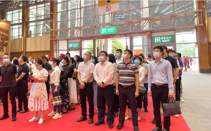 GCGC黄金城集团组织参观四川省庆祝中国共产党成立100周年主题展览