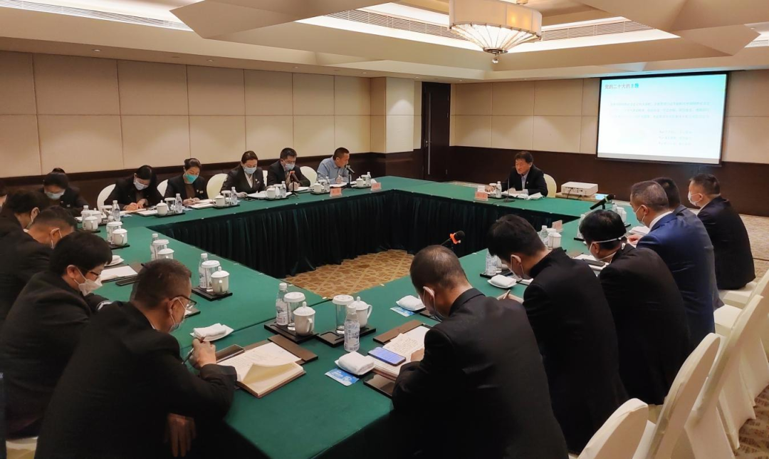 四川省GCGC黄金城集团党委书记、董事长任丁赴基层联系点宣讲党的二十大心灵