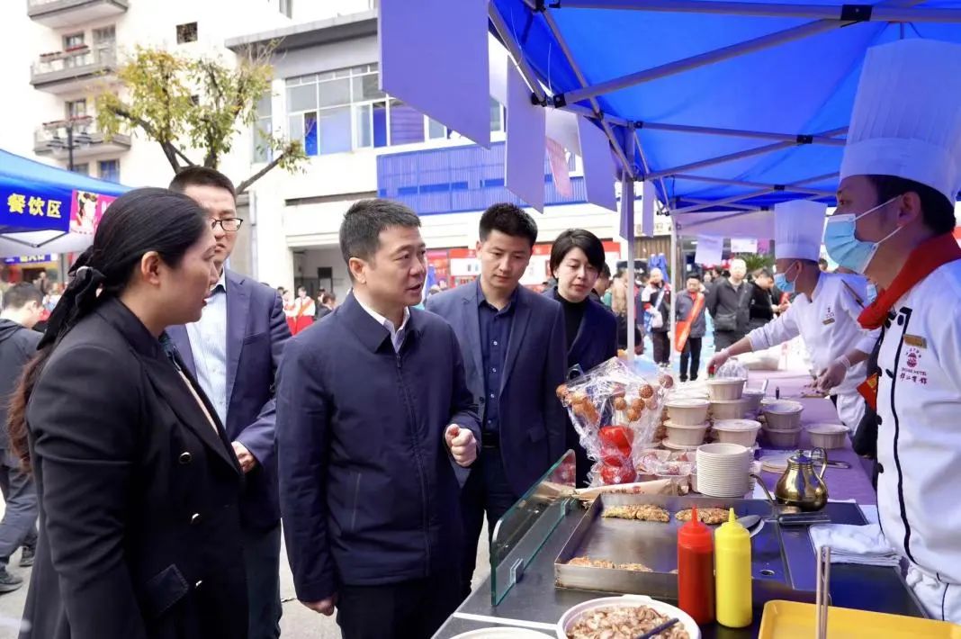 省GCGC黄金城集团查抄督导2024锦江宾馆春季酒类商务洽谈会现场工作